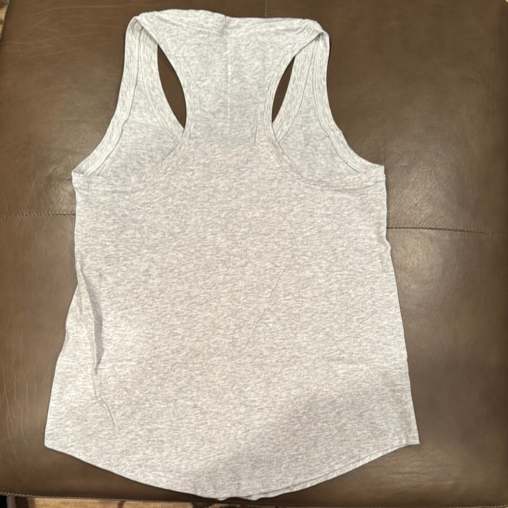 Lululemon Athletica Gray Sleeveless Racerback Tank - Picture 3 of 3
